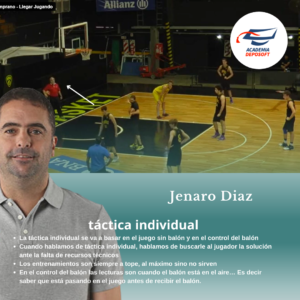 la tactica individual para lograr mejores jugadores de basquetbo