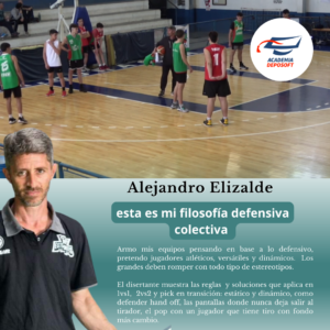 mi filosofía defensiva - capacitación en cancha de alejandro elizalde basquetbol