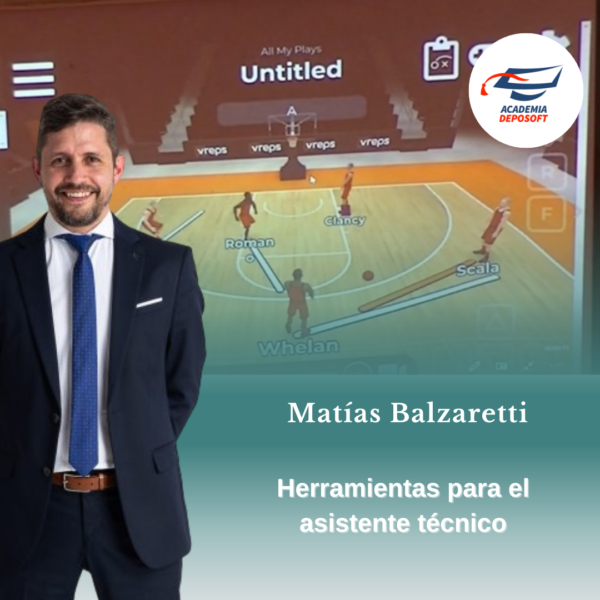 capacitacion para asistentes tecnicos de basquetbol diserta Matias Balzaretti