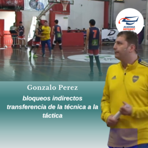 capacitacion para entrenadores de basquet transferencia de la tecnica a la tactica bloqueos indirectos