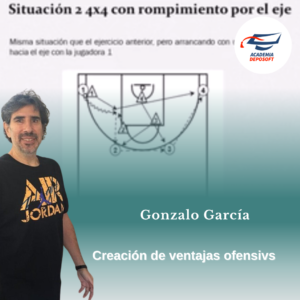 entrenador Gonzalo Garcia capacitacion online creacion de ventajas ofensivas