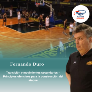 la transicion y movimientos secundarios capacitacion en video para entrenadores de basquetbol