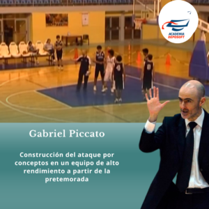 Construcción del ataque por conceptos desde la pretemporada