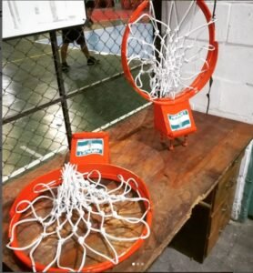 aros rebatibles profesionales de basquetbol