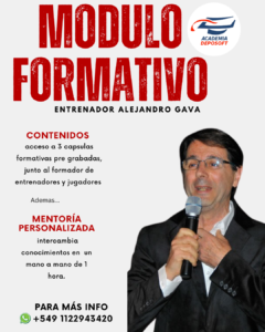 Mentorias en basquetbol con el formador Alejandro Gava