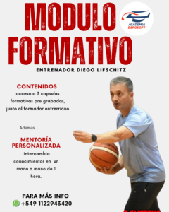 mentorias para entrenadores de basquetbol junto al formador Diego Lifschitz