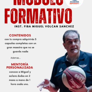 curso basquet con miguel volcan sanchez y mentoria