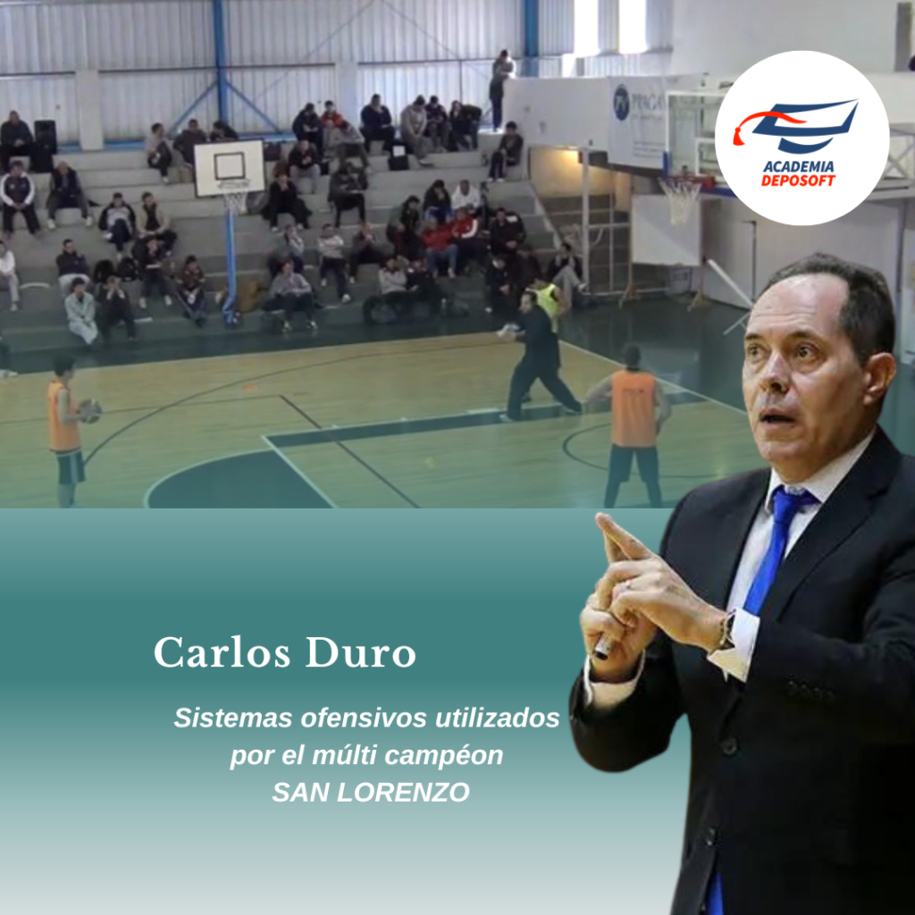 conoce sistemas ofensivos para el alto rendimiento usados en la LNB - Carlos Duro