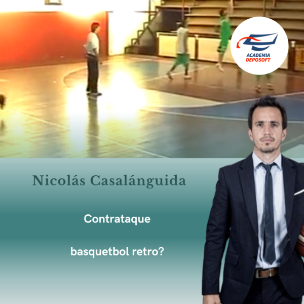 Contra ataque basquet retro