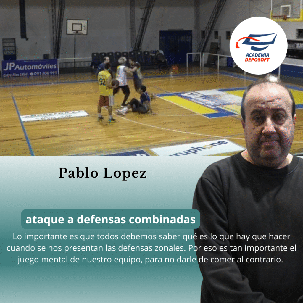 tactica y estrategia para atacar a las defensas combinadas en basquetbol capacitaciones para entrenadores de basquet