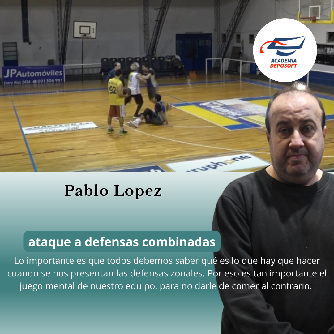 tactica y estrategia para atacar a las defensas combinadas en basquetbol capacitaciones para entrenadores de basquet