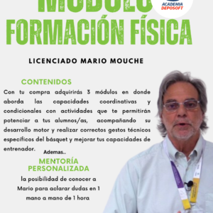 Mario Mouche Mentorías en Preparación fisica y basquetbol