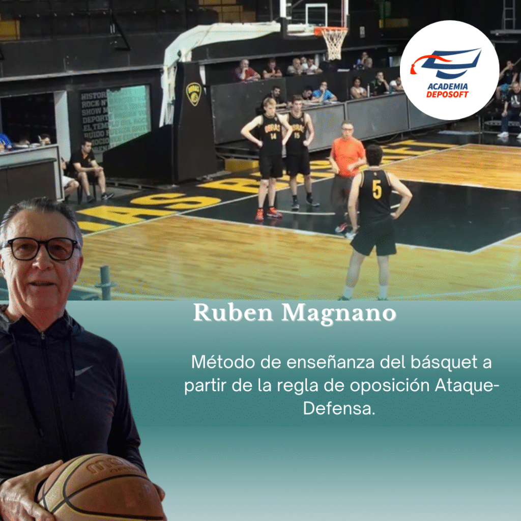 con estos conceptos construye su entrenamiento Ruben Magnano