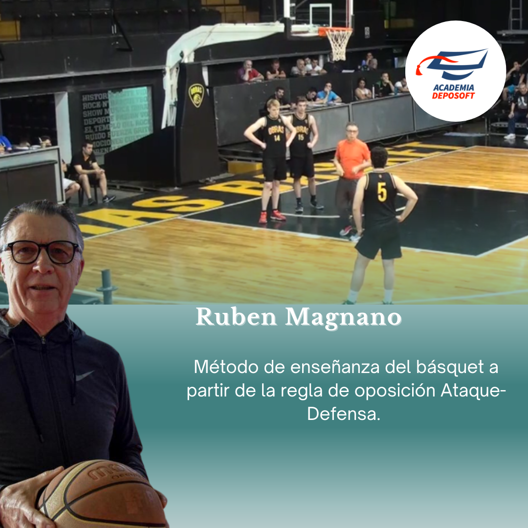 con estos conceptos construye su entrenamiento Ruben Magnano