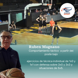 Comportamiento táctico a partir del poste bajo