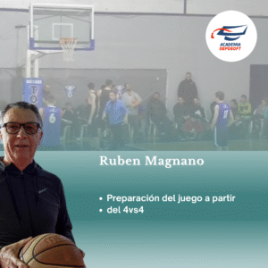 Preparación del juego a partir de un 4vs4