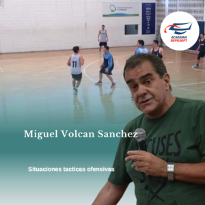 curso basquet con Miguel Volcan Sanchez