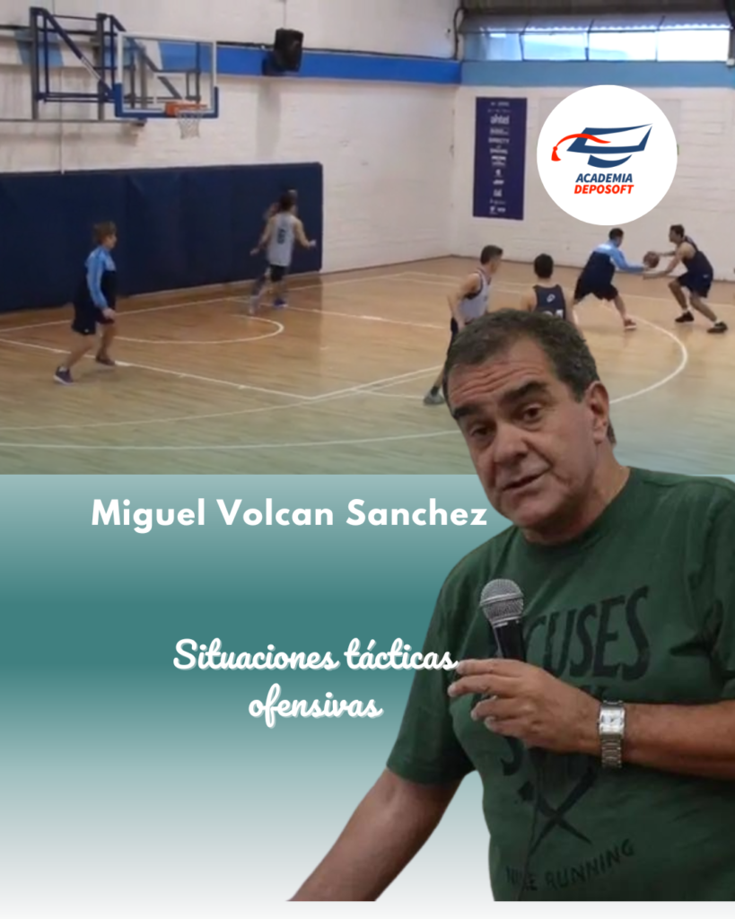 capacitacion de bajo costo de Miguel Volcan Sanchez situaciones tacticas ofensivas