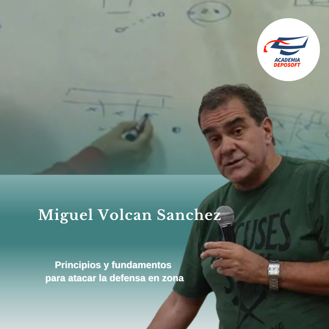 curso de basquet con el tutor fiba miguel volcan sanchez como atacar defensa en zona