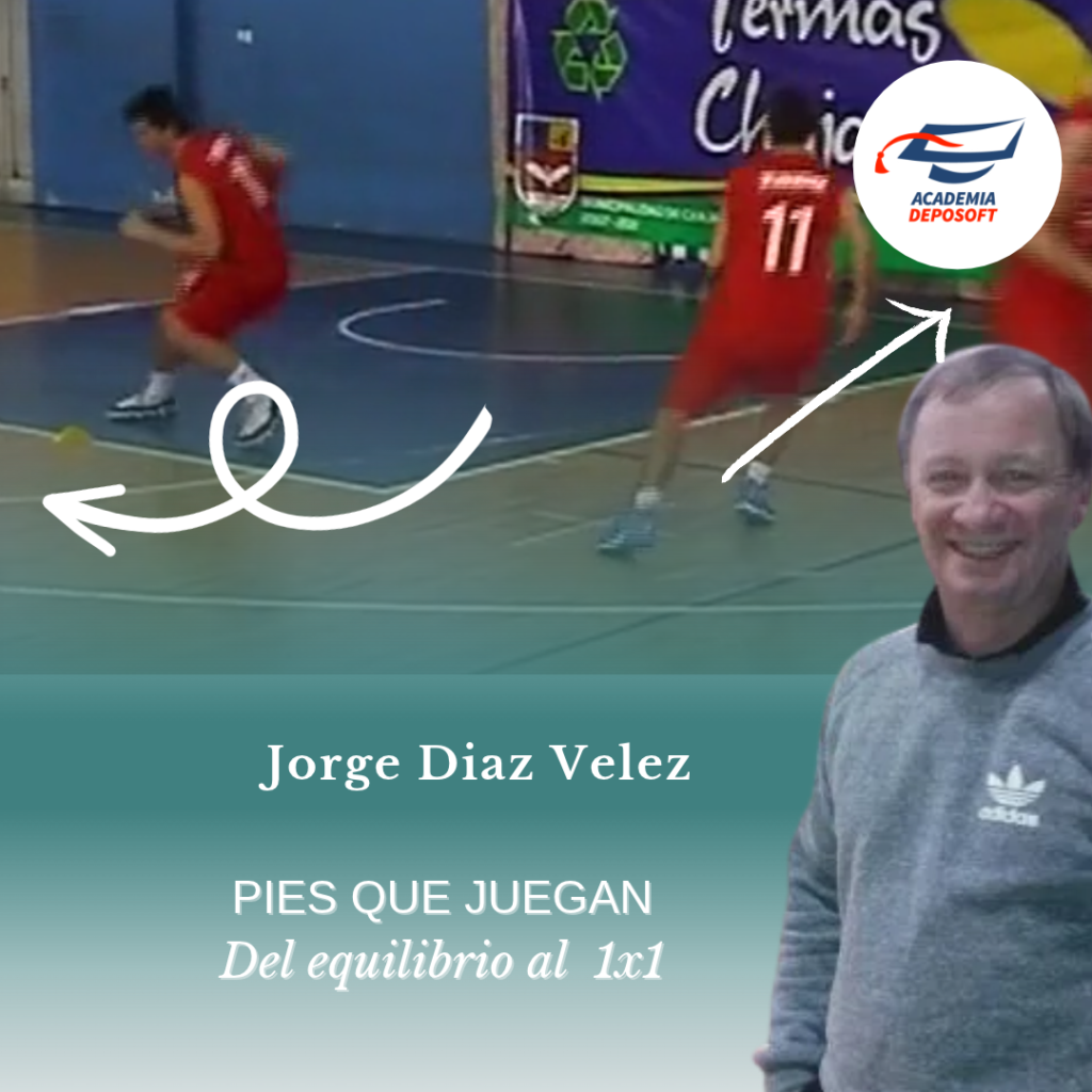 Un jugador no gana ventaja con el balón. Primero gana ventaja con sus pies